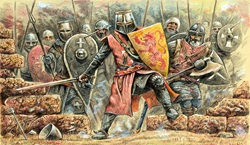 Knights in battle